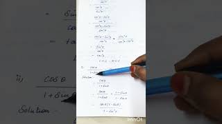 10th Maths| Exercise:6.1| 2nd sum |Chapter 6| Trigonometry| #trigonometry #class10th #exam