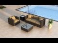 3 Piece Urbana Outdoor Sofa Set by Harmonia Living 3 Piece Urbana Outdoor Sofa Set by Harmonia Living