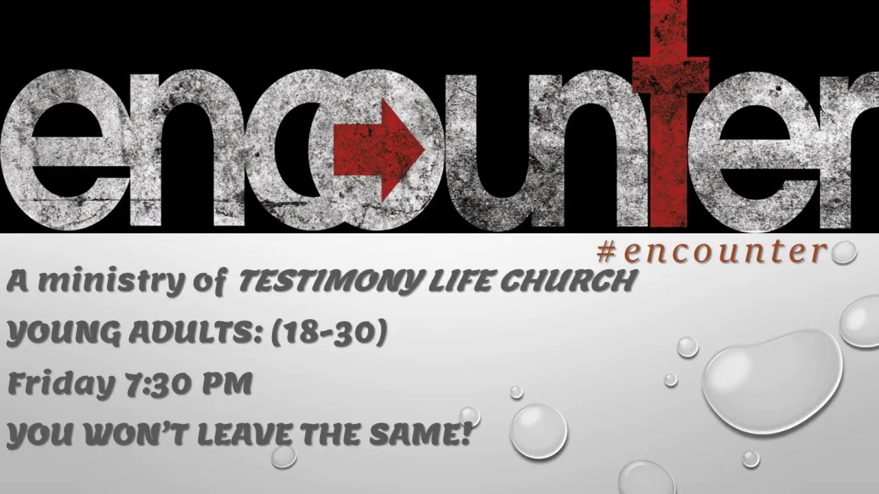 Welcome to Encounter Live! Let's Go!!! "Let's Be Real: Break Out Pt. 3" - Asst. Pastor Shon Holmes