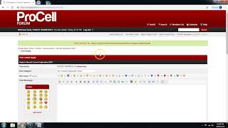 Forum 1.5 Following a thread