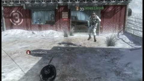 Call of Duty Black Ops - Ballistic knife headshot!