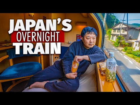 What Riding Japan’s FIRST Class Overnight Train is Like 🚅