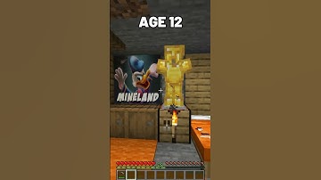 Smallest Bases at Every Age In Minecraft (world