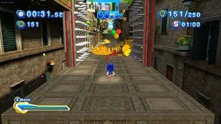 Sonic Generations Hd - Barrel Ring Bonus Rooftop Run Zone