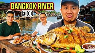 Rare Thai River Food Crawl!  😳