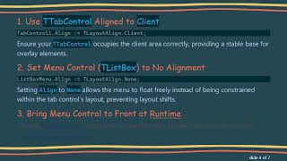 Creating a FlyOut Menu in Delphi Firemonkey for Android