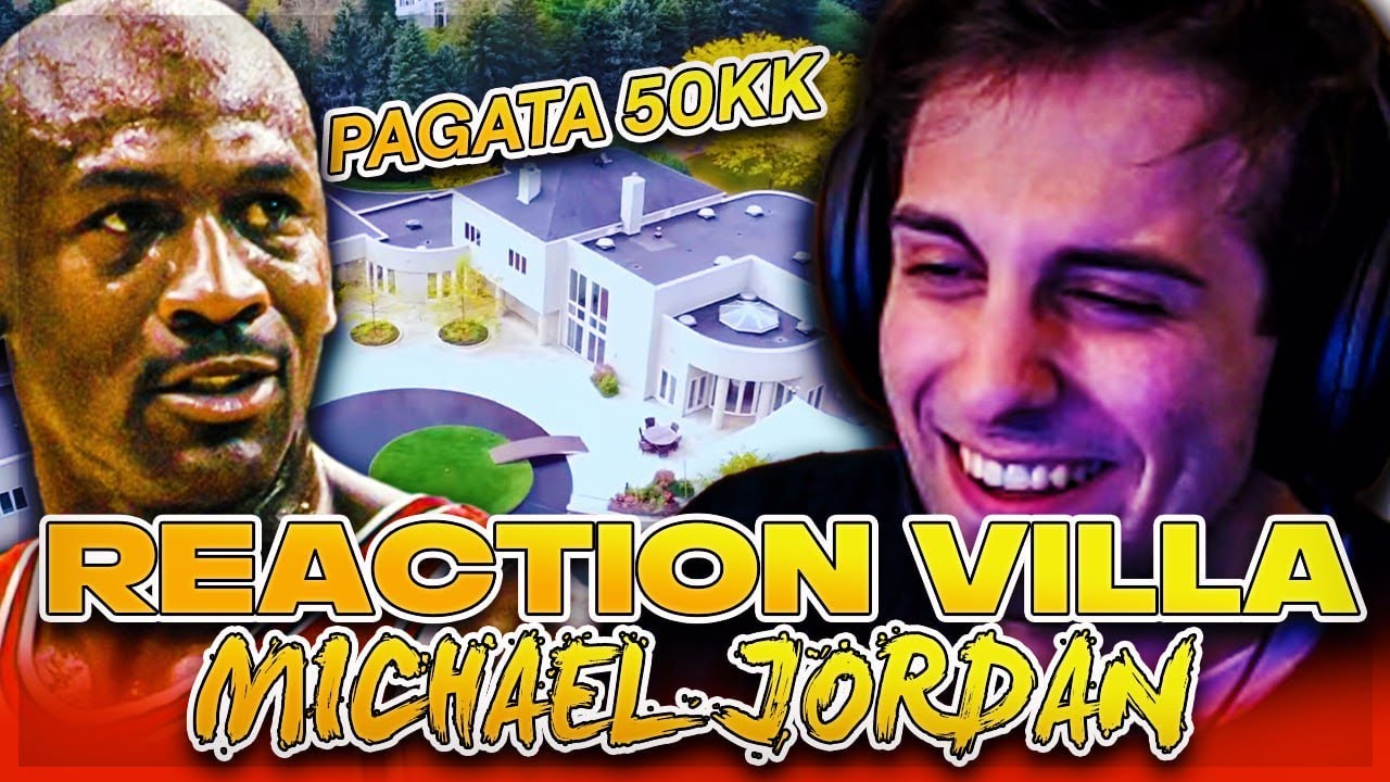 REACTION A 15 MILIONI DI CASA DI MICHAEL JORDAN ! w/Marza