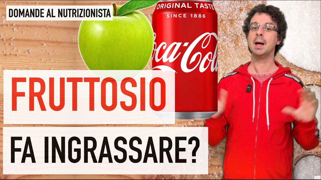 Fruttosio: fa ingrassare? Effetti su fegato, glicemia e metabolismo