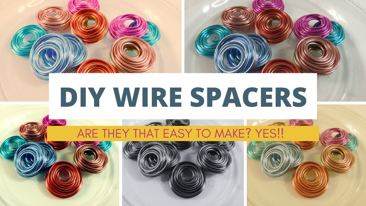 Create COLOR WIRE SPACERS USING 15 GAUGE WIRE 