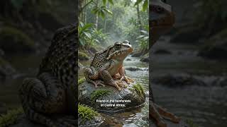 Part 1 Hairy Frog: 🐸 Meet the Hairy Frog #HairyFrog #FrogFacts #Wildlife #shorts