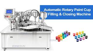 How to Use ZS-YL11 Automatic Paint Pot Filling & Closing Packaging Machine