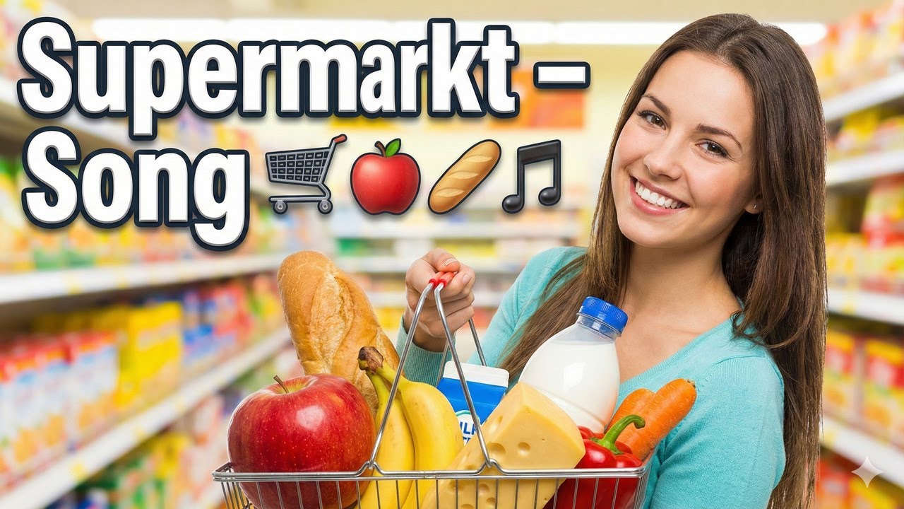 Im Supermarkt (In the Supermarket) – Learn German with Music for Beginners (A1-A2)