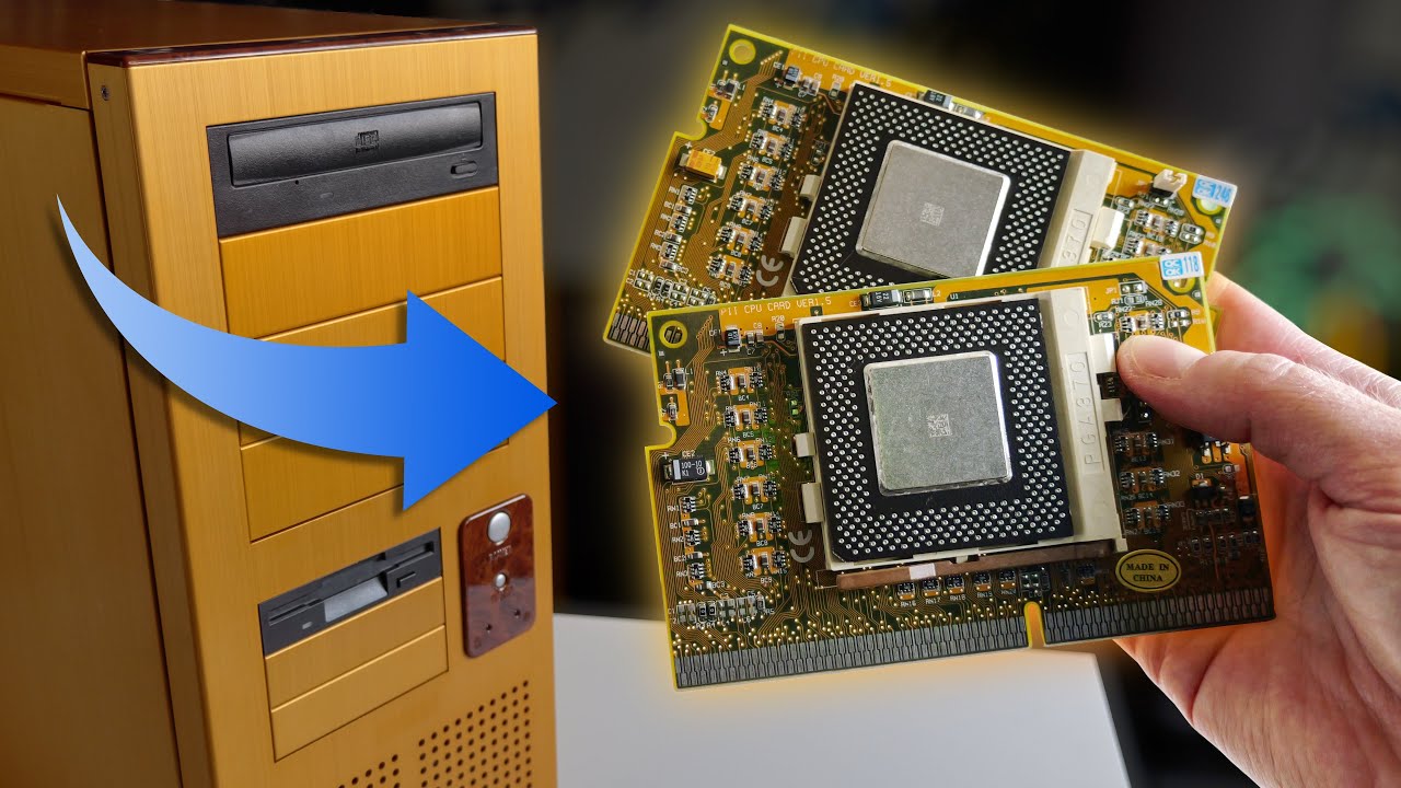 I almost BLEW UP two vintage Celeron CPUs - YouTube