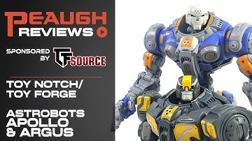 Video Review: Toy Notch/Toy Forge Astrobots - APOLLO & ARGUS