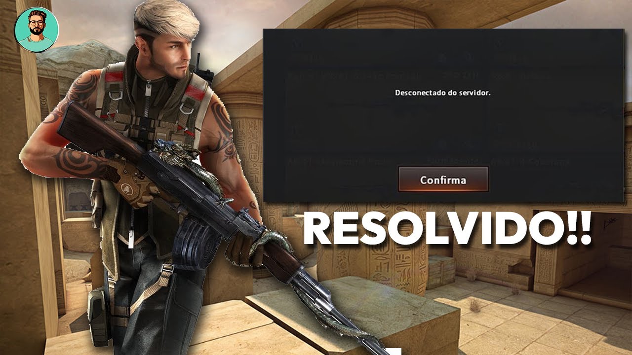 COMO RESOLVER O ERRO "DESCONECTADO DO SERVIDOR" NO CROSSFIRE