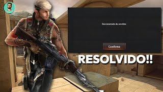 COMO RESOLVER O ERRO DESCONECTADO DO SERVIDOR NO CROSSFIRE