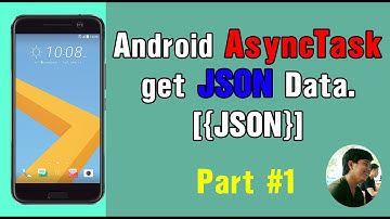 Android AsyncTask - How get JSON Data from Server.[Part 1]