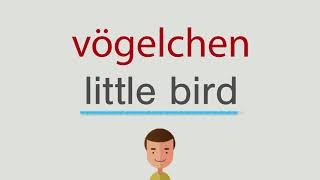Wie Heißt Vögelchen Auf Englisch