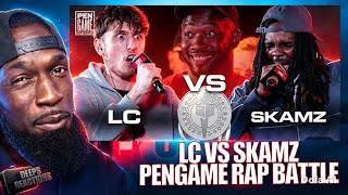 LC vs SKAMZ | Pengame Rap Battle 2026 | Deepsspeaks (Reaction)