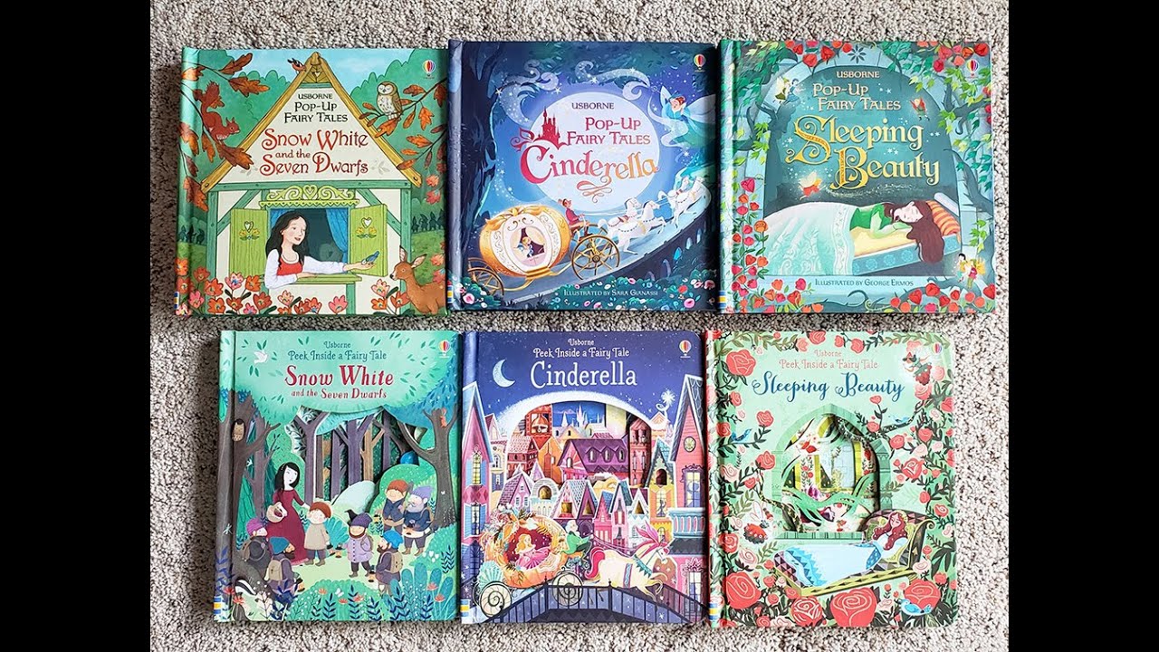 Usborne Pop-up vs Peek Inside Fairy Tales - YouTube