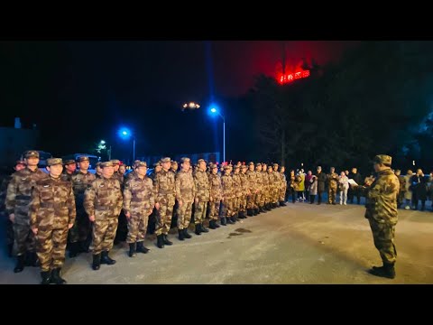 China sends military