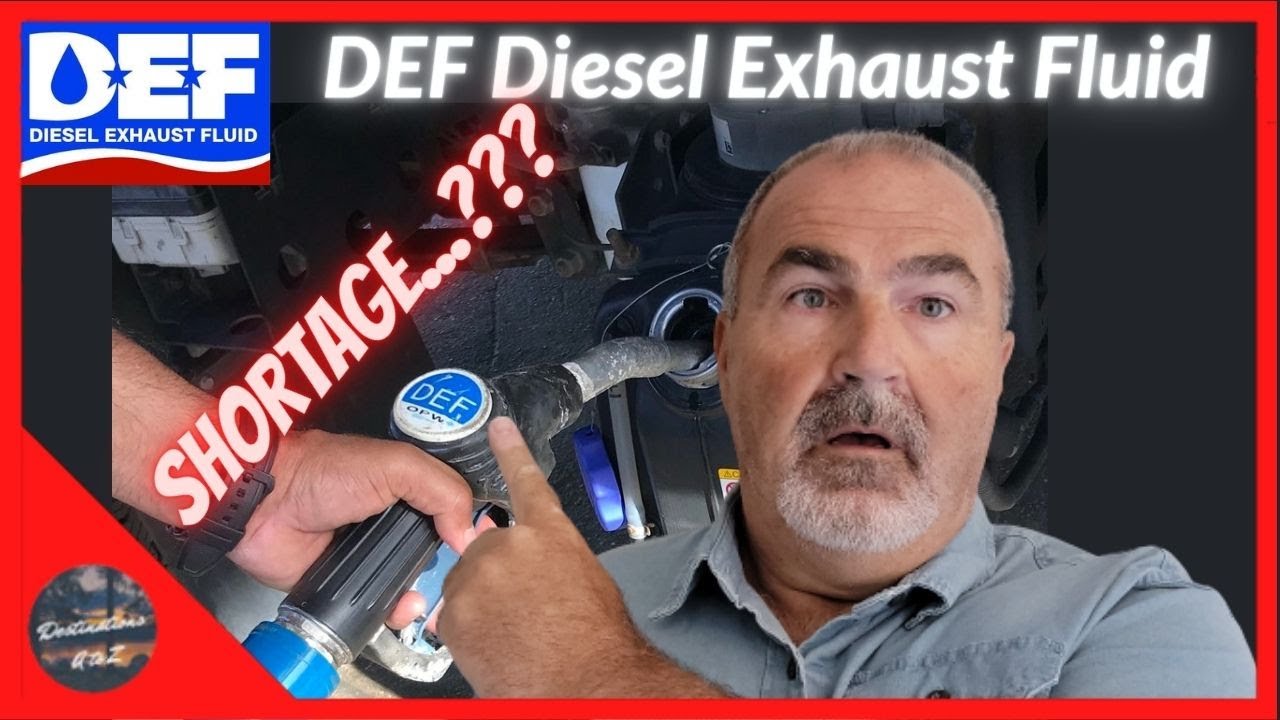 D.E.F. Diesel Exhaust Fluid or DEF Shortage in 2022 Rationing YouTube