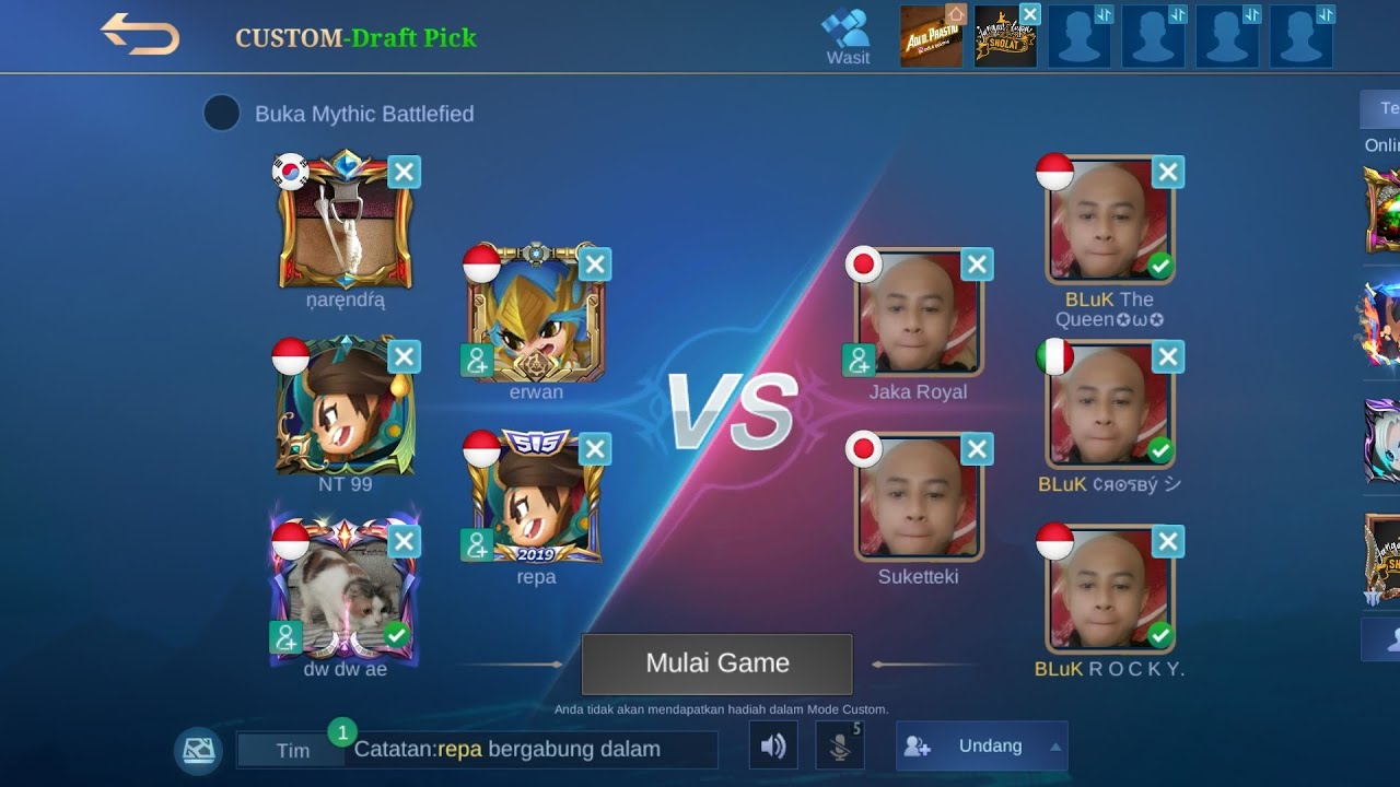 Tournament Jomo MPL | Tim INFO CHIP VS Tim J.E.S (Juanda e-sport)