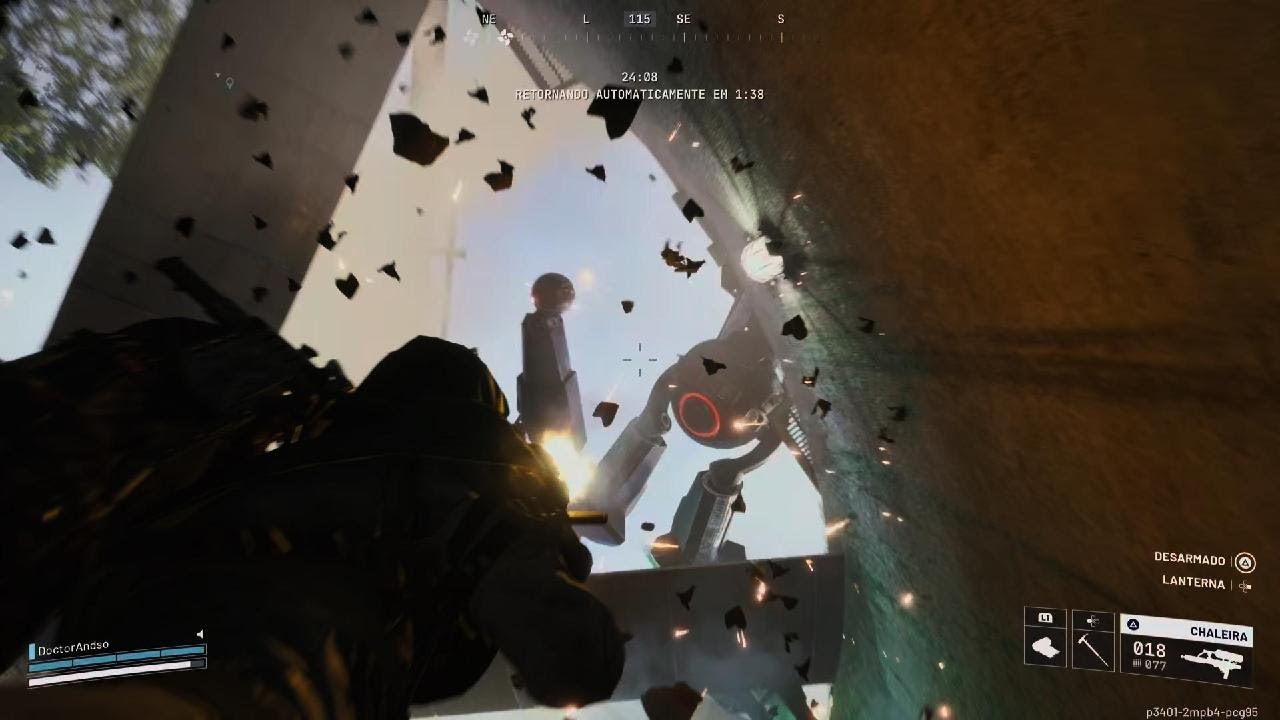 ARC Raiders - Derrotando o Saltador Modo Very Easy !!!