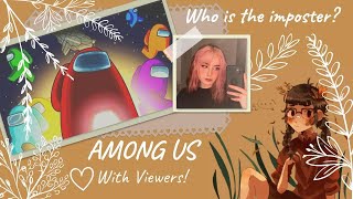 Playing Among Us With CHAT!!! ACNH STICKER SHOP LAUNCH!!! screenshot 5