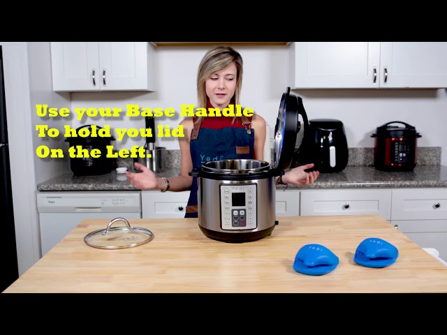 How to Release Pressure  Yedi 9-in-1 Pressure Cooker 