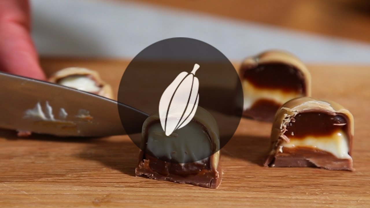 Praline filled with parsnip and caramel | Palsternacka och karamell