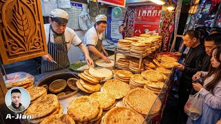 What Do Chinese People Eat at Night? | 200+ Food Stalls in Yinchuan
