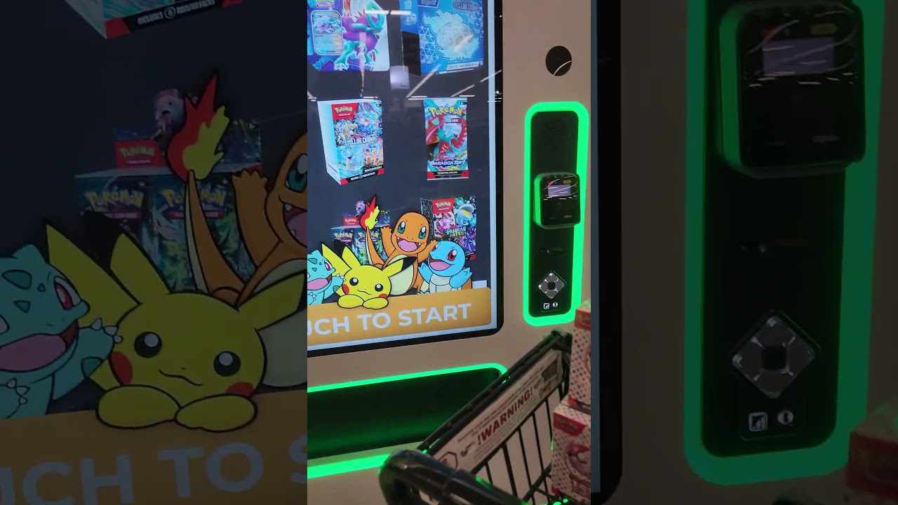 Pokemon vending Machine hunt