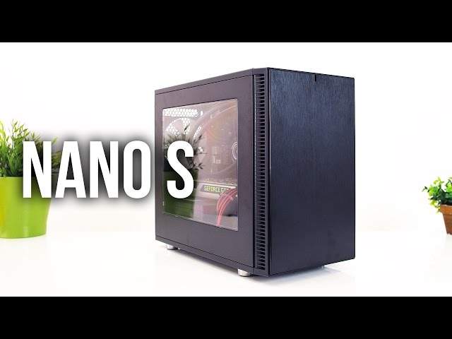 Boîtier Fractal Design Define Nano S Windowed Mini ITX NEUF