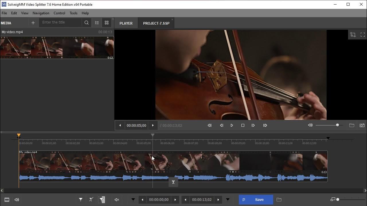 How to rip audio from video with Video Splitter YouTube