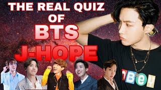 BTS QUIZ - J-HOPE QUIZ - HOW WELL DO YOU KNOW J-HOPE?