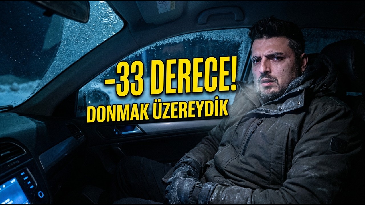 –33 Derecede Arabada Donma Tehlikesi Atlattık ! Tüm Köyü Dolaşmak Zorunda Kaldım