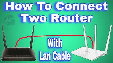 How To Configure Secondary Router | Tenda Router Configuration With Lan Cable | By AllWithG