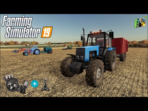 Видео: Farming Simulator 19 - Рассвет - 27 - Начало уборочной