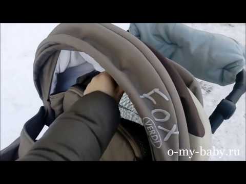 Коляска Verdi Fox — видео-отзыв Анастасии