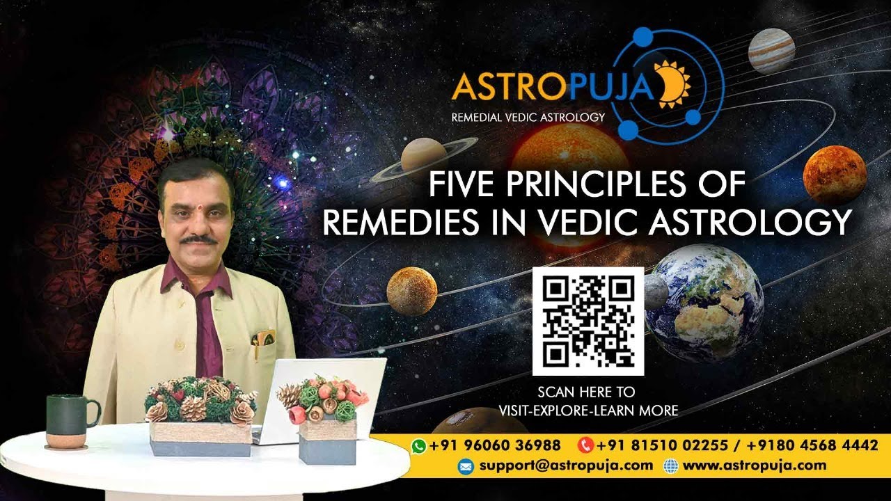 THE FIVE PRINCIPLES OF REMEDIES IN VEDIC ASTROLOGY | Astropuja - YouTube