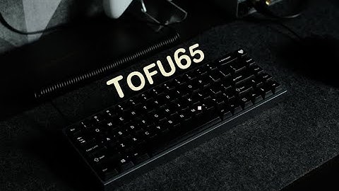 Building my Tofu65 with Holy pandas