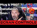 Ecran de contrle t pc plug  play usb  nomi 