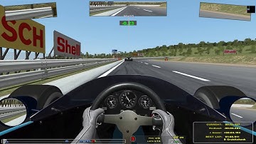 rFactor 2 Fun online race with BT44 F1 car