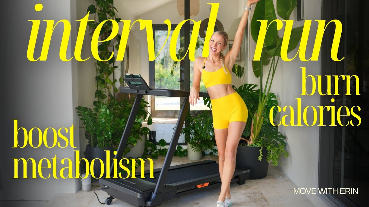 🏃🏼‍♀️ 20-Minute Treadmill HIIT Run (Super Sweaty Stress Buster!)