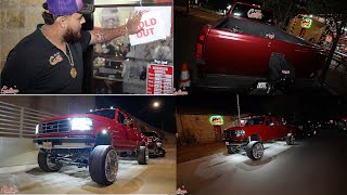 In Fort Worth owner of the best Birria Taco spot cruises his OBS Powerstroke towing his OBS GMC!