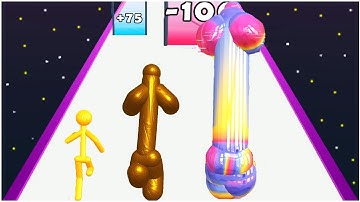 Tall Man RunRace 3D - Gameplay Walkthrough - Levels 1-20