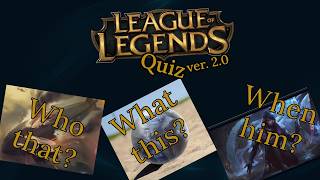 League Quiz 2: Electric Quizaloo