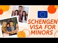 Schengen Visa PROCESS, REQUIREMENTS AND VISA FEE for Minors -- CHILD | KID | INFANT