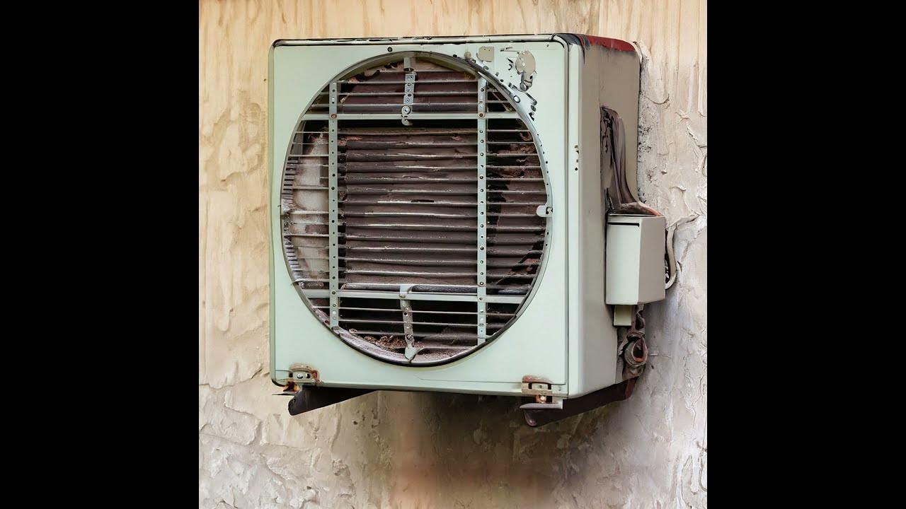 Old and loud air-conditioning unit - Sound Effect Old and loud air-conditioning unit - Sound Effect